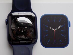 APPLE Watch Series 6 44mm Blue - ZÁRUKA - SUPER STAV - 5