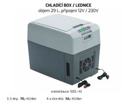 Nosič na kola, Chladící box, Střešní box, Příčníky - 5