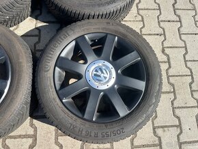 4x al kola 5x112 16 + pneu zimní 205/55 R16 - 5