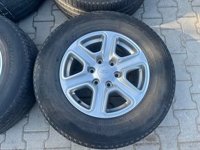 4x alu kola 6x139.7 17 + pneu zimní 265/65 R17 - 5