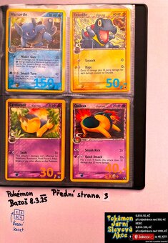 Kusové karty TCG Pokémon STARÉ 15-20LET (ORIGINÁL) - 5