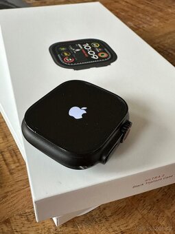 Chytré hodinky Apple Watch Ultra 2 49mm Černý titan s černým - 5