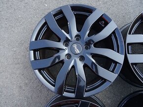 Alu disky černé Onas 17", 5x114.3, ET 47, šíře 7,5J - 5