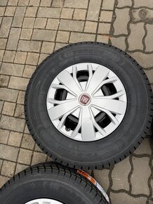 NOVÉ DISKY FIAT DUCATO, BOXER R16, 5x118 - NOVÉ ZIMNÍ PNEU - 5