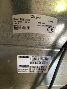 NA OPRAVU pračka Whirlpool AWE 7623 - 5