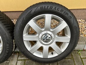 Zimní sada ALU kol 205/55 R16 VW Touran - 5