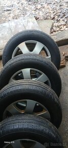 ALU kola - letní pneu 195/65 R15 - 5