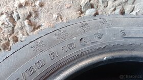 185/60 R 15 zimní pneu Vraník 3 kusy cca7- 8 mm - 5