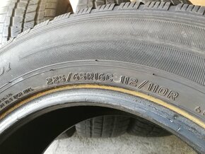 225/65 r16C zimní pneumatiky na dodávku Falken 6-7mm - 5