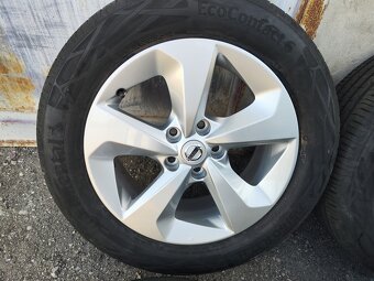 17"letní alu sada 5x114 origo Nissan Qashqai 2 Juke X-Trail - 5