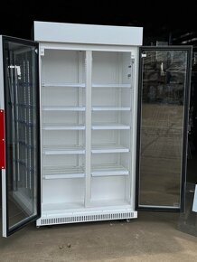 Prosklená chladicí lednice 117x63,5x226cm - 6