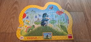 Dětské puzzle - 5 ks - 6