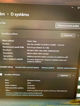 Ultrabook Lenovo Yoga Slim 7 PRO - 14IAH7, 2x gpu - 6