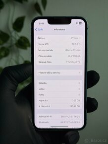 iPhone 13 mini 256GB modrý - 6