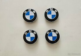BMW znak logo pokličky do kol 68mm 56mm - 6
