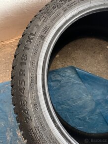 Prodám 2 zimní Pneu Continental IceContact2 245/45r18 - 6