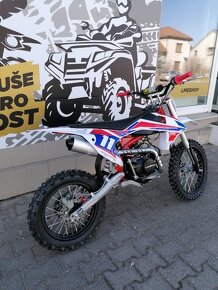 Pitbike Shark 125ccm 4T 17"/14" Červená nová - 6