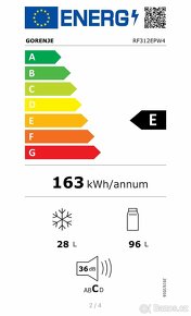 Lednice s mrazničkou Gorenje - 6