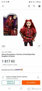 Prodám panenku Disney RED Descendants: The Rise of Red - 6