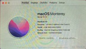 apple macbook air 2014 / Batéria 346 cyklov - 6