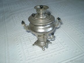 starý ruský mini samovar - 6