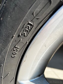 LETNÍ SADA: Orig. Škoda 5x100 R15 + Nokian 195/55 R15 - 6