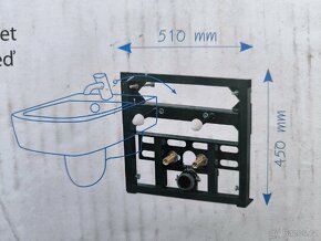 Bidet Jika + podomítkový modul Plano - 6