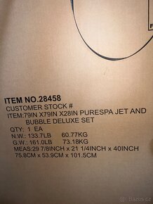 Výřivka PURESPA JET AND BUBBLE DELUXE SET - 6