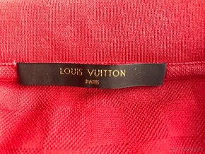 Exkluzivní polotričko LOUIS VUITTON Damier Red, velikost L - 6