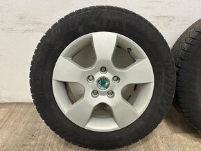 Alu kola Škoda Octavia 5x112 R15 zimní kola - 6