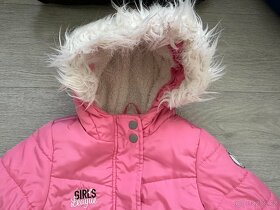 Dívčí růžový zimní kabát Dopodopo, vel. 104 (3-4) - 6