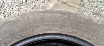 4x letní pneu Continental 215/60 R17 - cena za celou sadu - 6