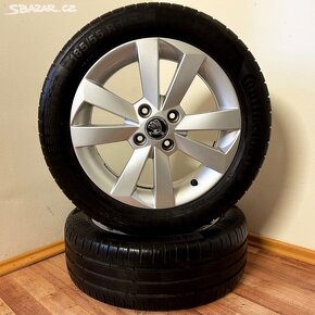 ŠKODA CITIGO 4x100 R15 ET41+LETNÍ 185/55R15 6mm - 6