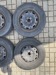 ORIG. disky Škoda, Volkswagen R14, 5x100 - ZIMNÍ PNEU - 6