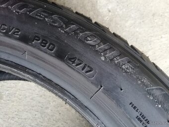 Prodám letní krásné pneu Bridgestone 215/50 R18 - 6