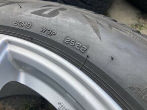 Alu kola PLATIN 18" 5x114,3 zimní BRIDGESTONE 225/60R18 - 6