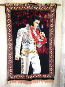 Elvis Presley historický koberec z USA - pro sběratele NOVÝ - 6