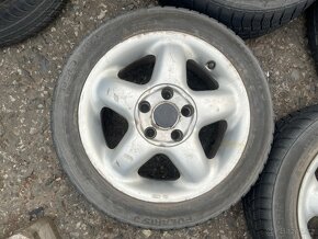 15" ALU kola RONDELL 5x112 obuté na 195/50 R15 zimní - 6