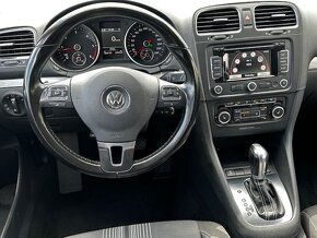 VW Golf VI 1.6TDi, r.2012, automat, klima, pěkný stav - 6