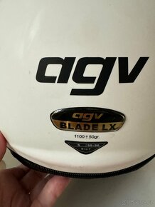 Otevřená bílá helma AGV Blade, vel: S - 6