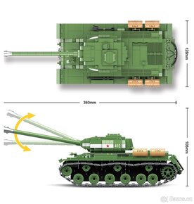 Rôzne tanky + postavičky - typ lego - nové, nehrané - 6