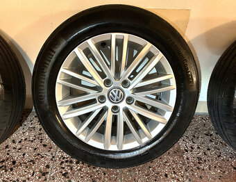 Sada ALU 16" VW CUP + letní Continental 205/55/16 - 6