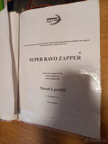 ZAPPER Super Ravo s nožní elektrodou - 6