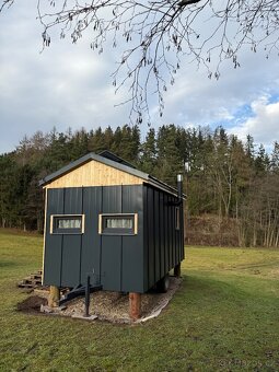 Tiny House se sedlovou střechou GLAMPING - 6