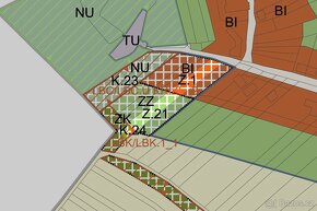 Stavební pozemek na prodej 2076m2, Sušice u UH - 6