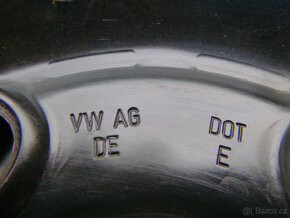 Plechové disky sada originál VW 5x112 6,5Jx17 ET38 TPMS - 6