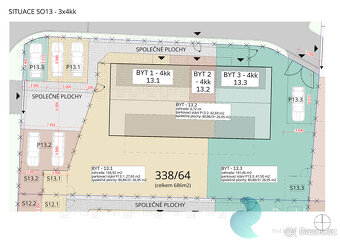 Prodej, byt 4+kk, 99m2, balkón, parkování, zahradní domek, o - 6