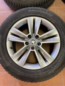 Zimní pneumatiky 215/65 R17 s alu disky na Kodiaq - 6