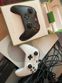 X box One S, 2x ovladač, Kinect senzor, hry - 6