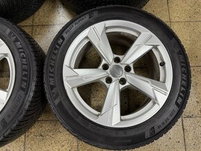 Originální ALU kola audi 5x112 r18 zimní pneu 7mm - 6